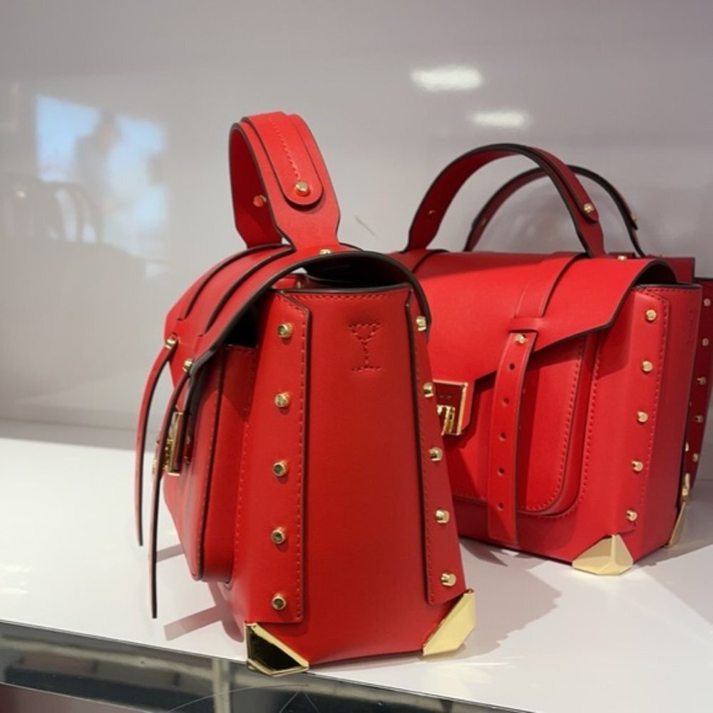 Michael Kors Manhattan Medium School Satchel - Picture 6 of 16